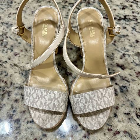 michael kors white heels gold studs|michael kors heels nordstrom.